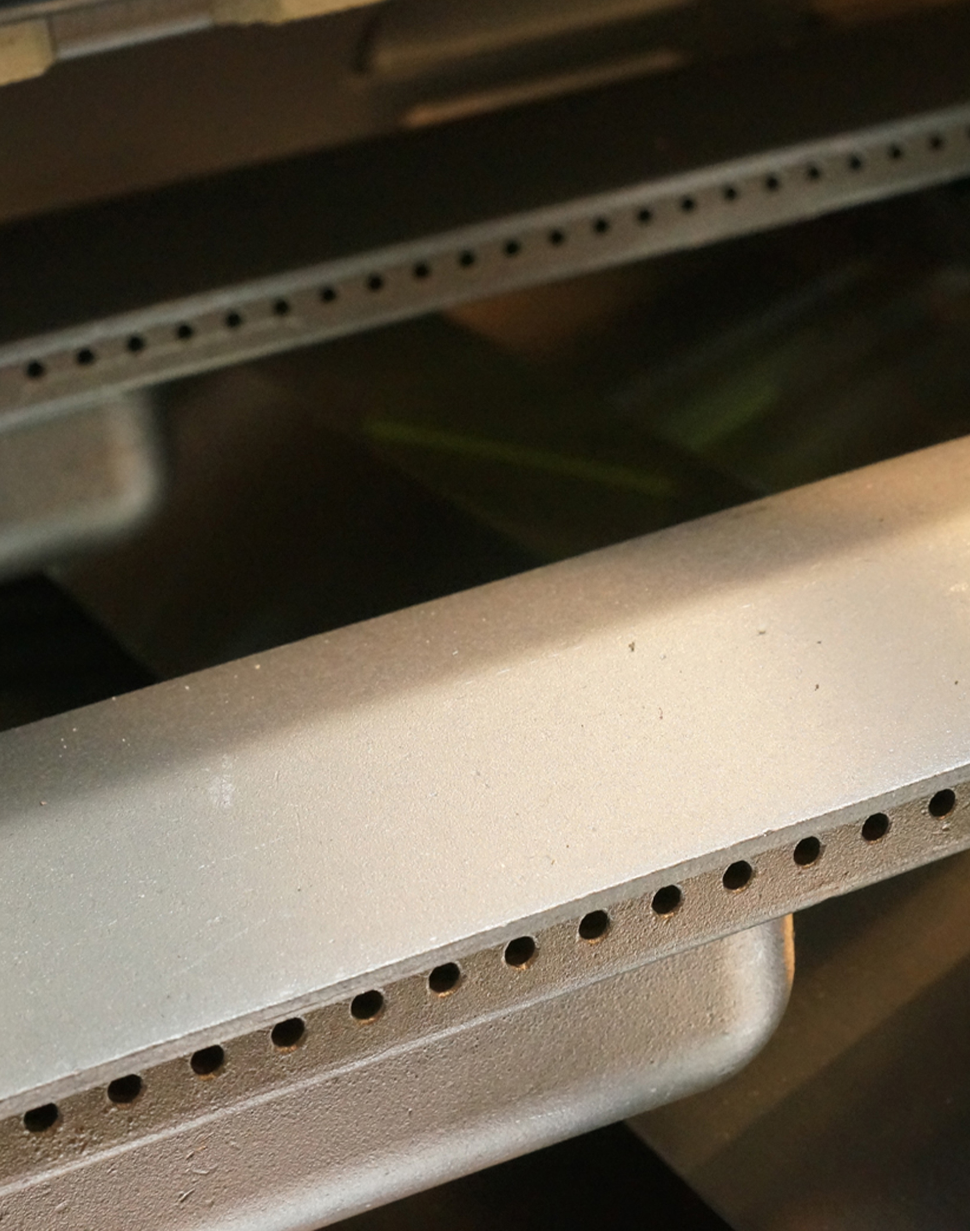 Bagian Baja Tahan Karat Panggangan BBQ