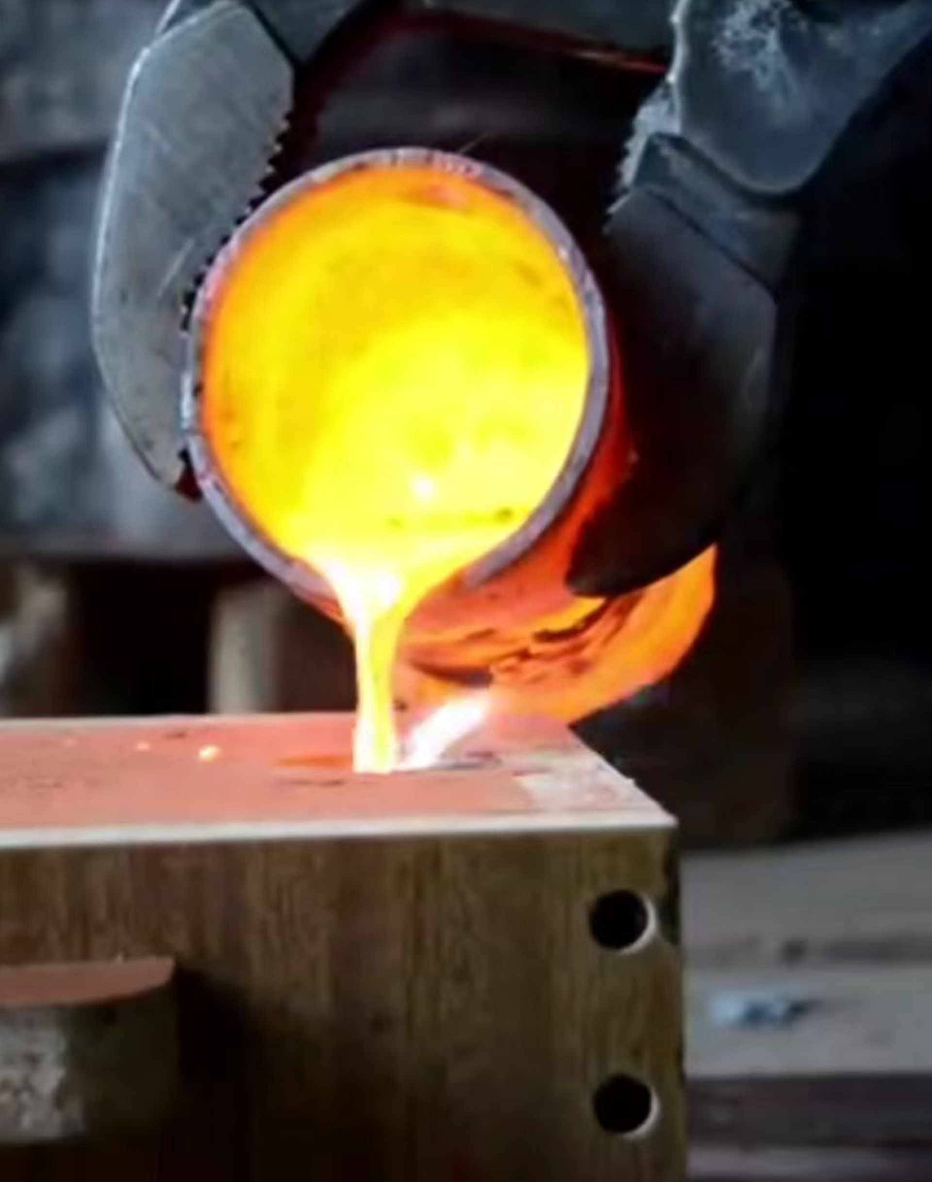 Bagian Pengecoran Tembaga